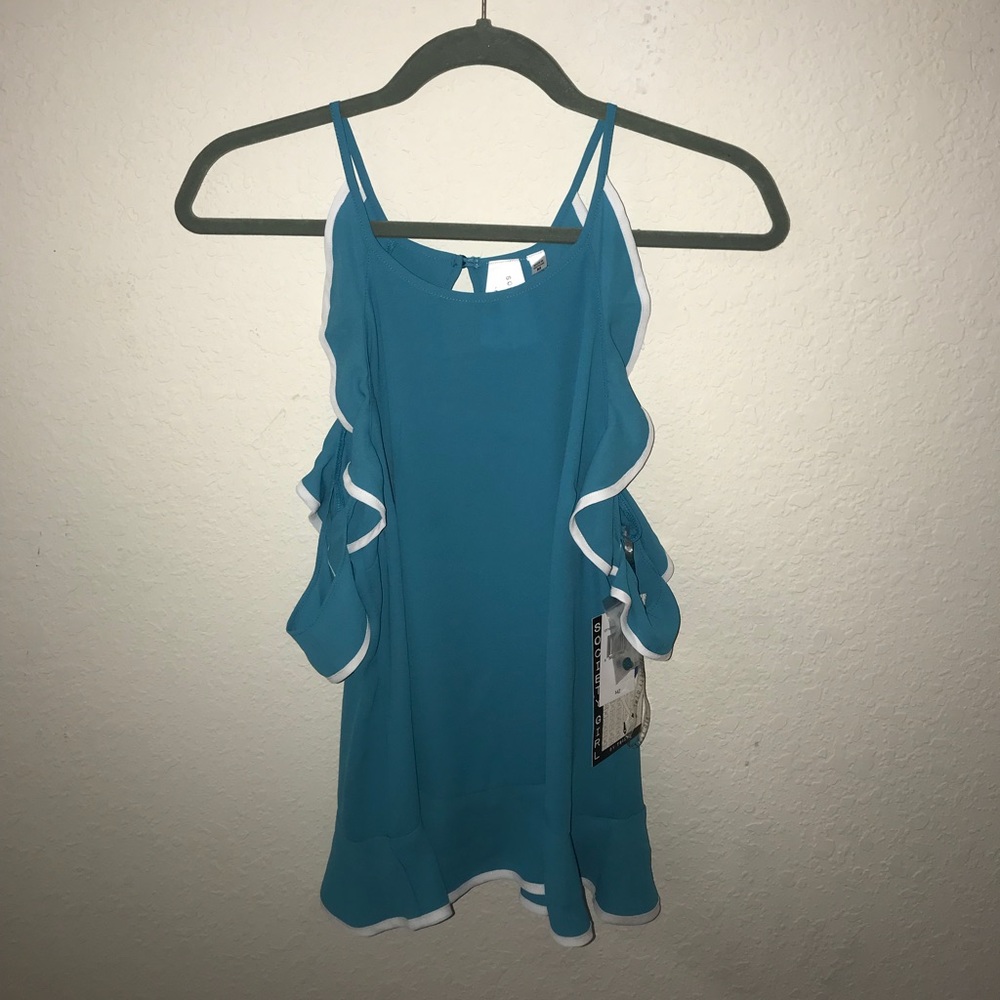Society Girl off the shoulder tank top